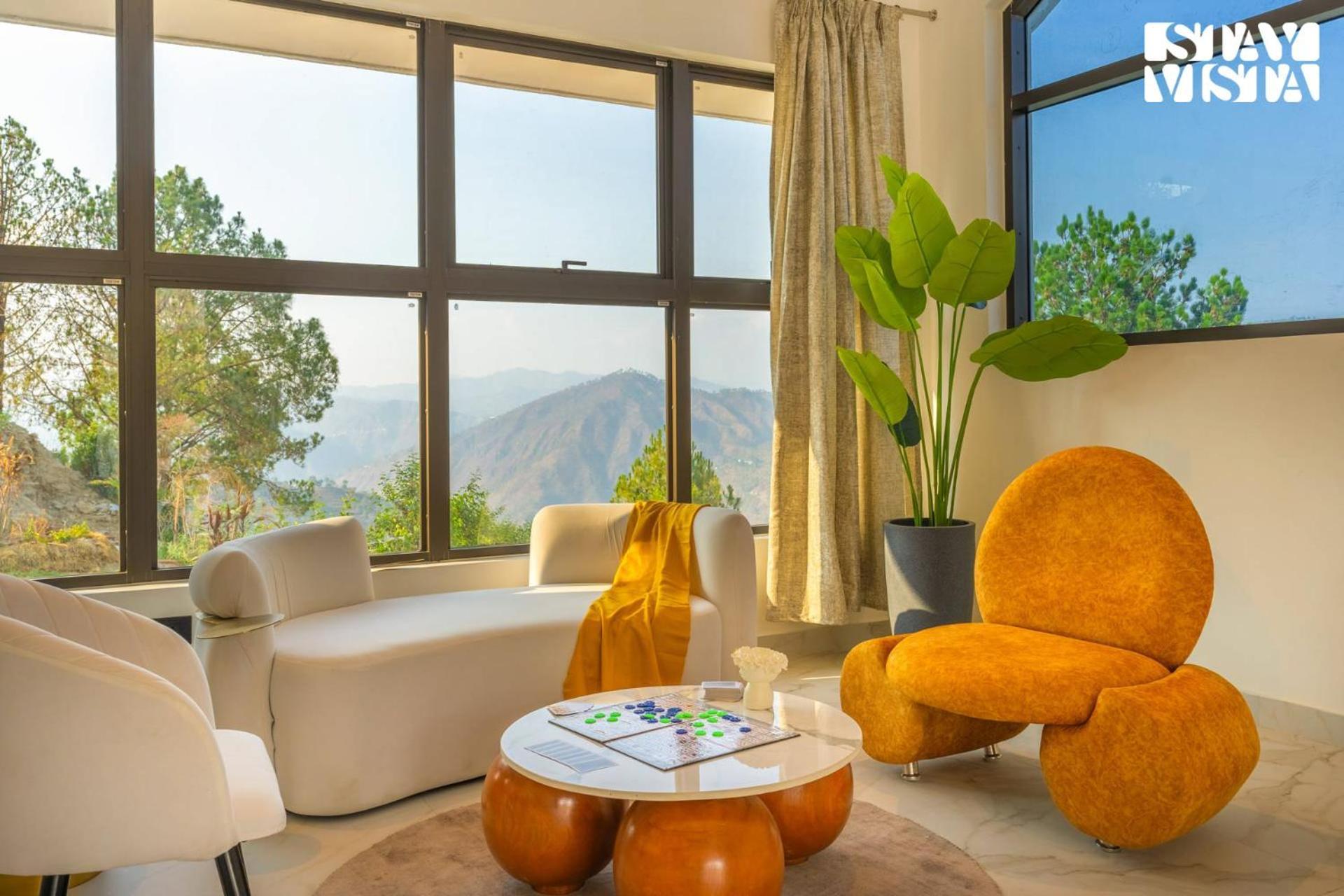 Stayvista At Luna Nova With Outdoor Pool - Ranikhet Exterior foto