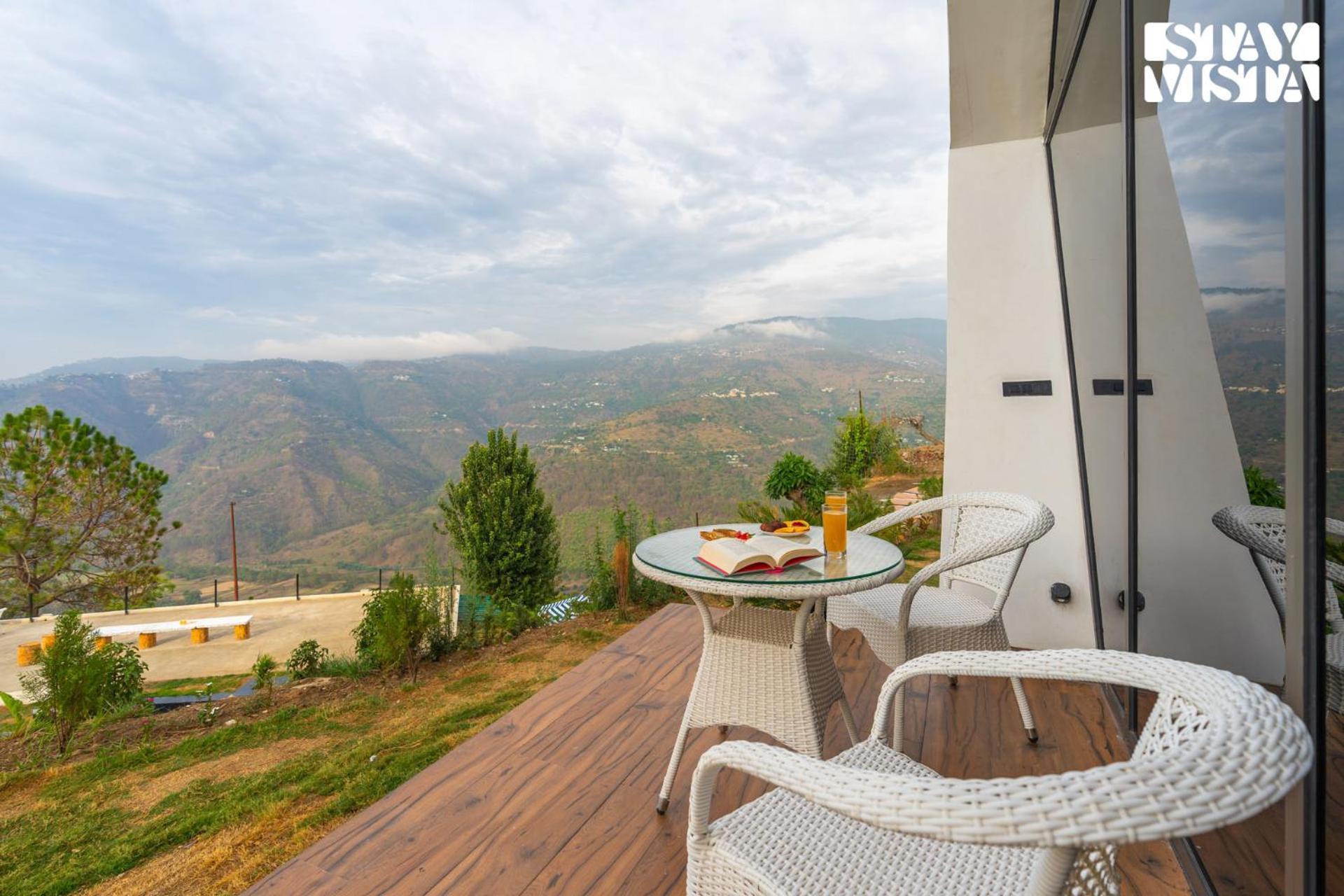 Stayvista At Luna Nova With Outdoor Pool - Ranikhet Exterior foto
