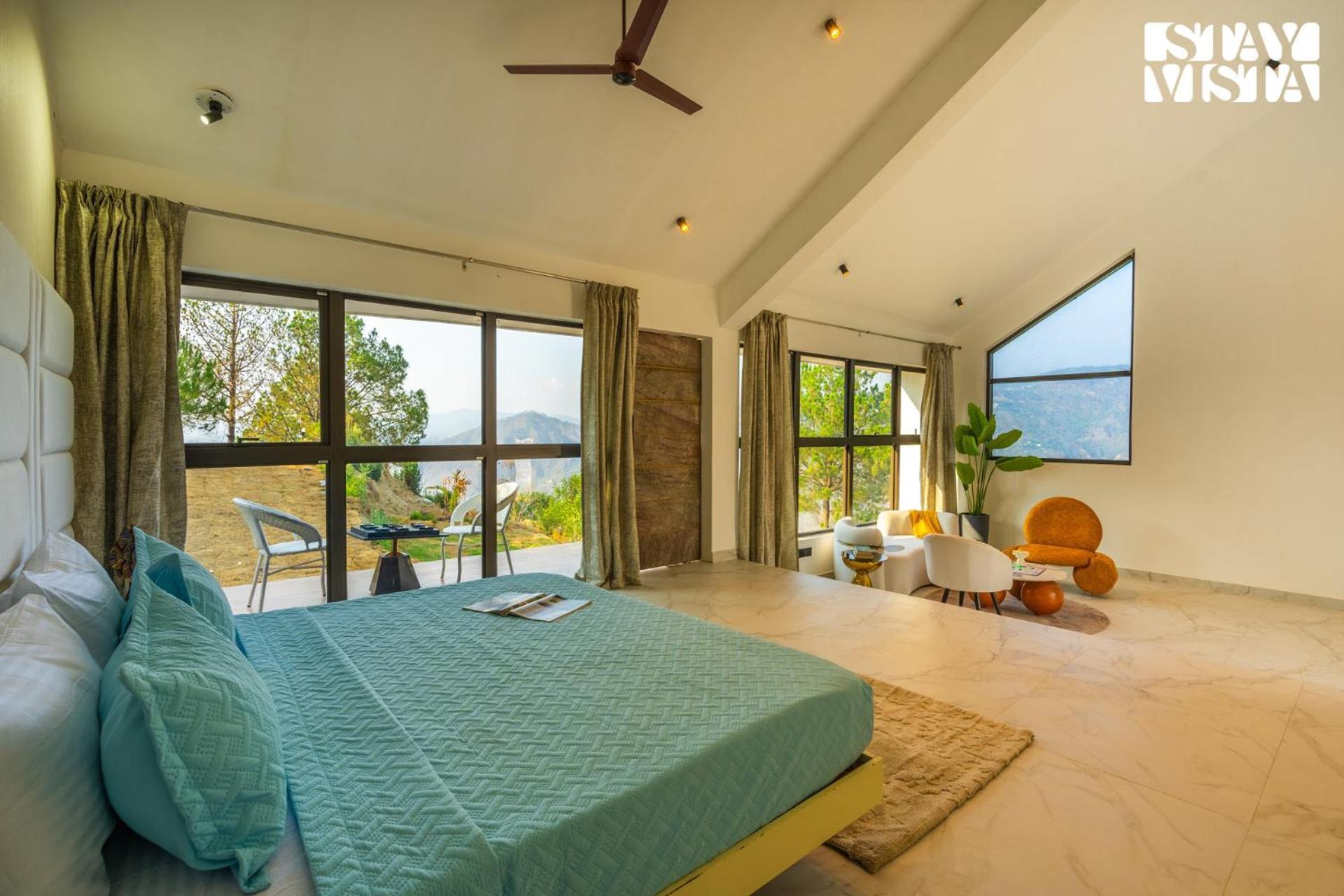 Stayvista At Luna Nova With Outdoor Pool - Ranikhet Exterior foto